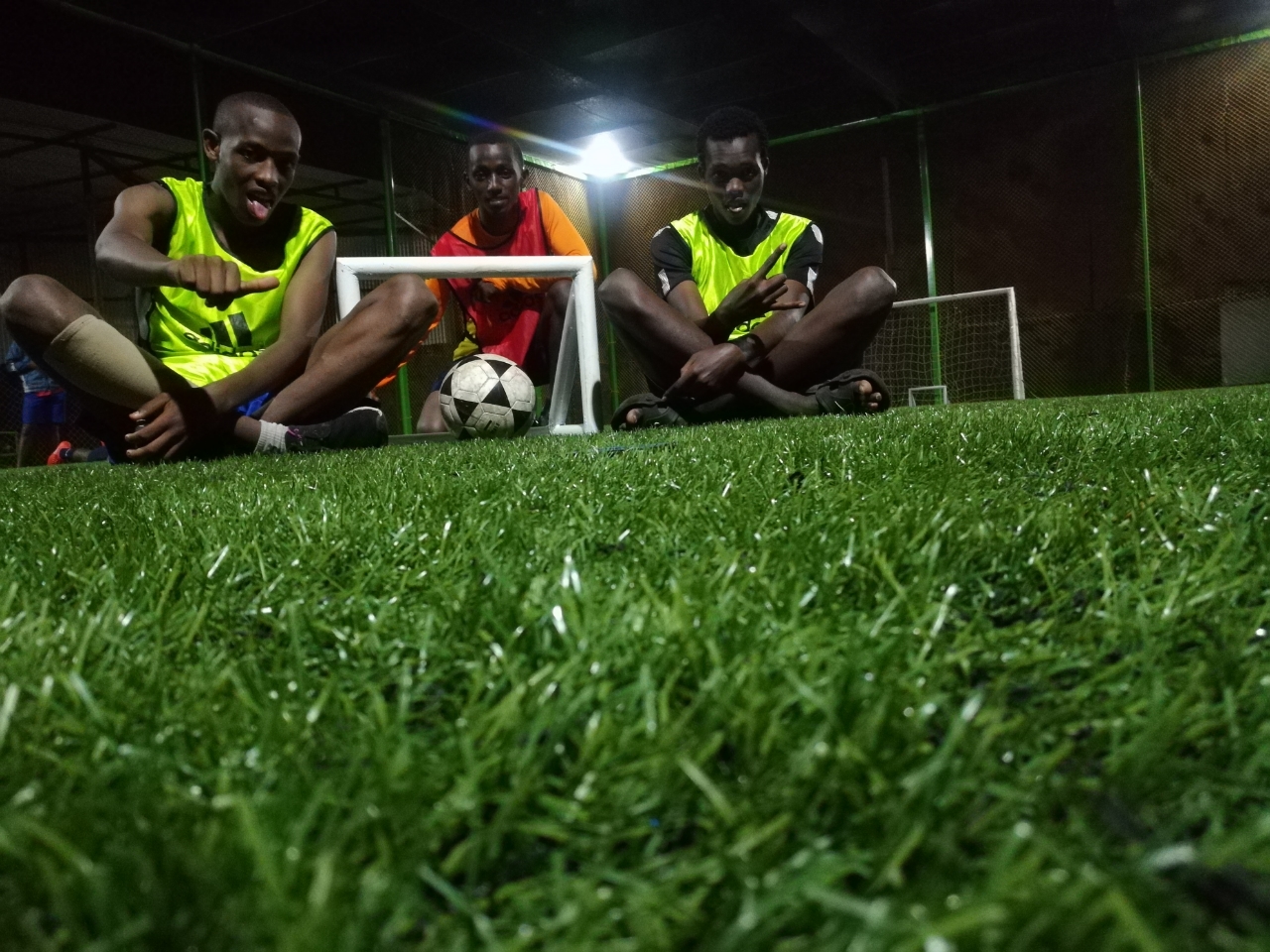 The football pitch at Ballerz Sports Park